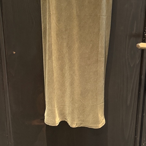 Madewell olive green maxi dress - Picture 16 of 16